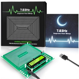 Frequency Generator for Healing, Schumann Resonance Generator 7.83Hz, Sound Frequency Machine for Stress Relief, Relaxation, Meditation, and Yoga (0.01Hz-200KHz)