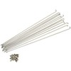 GRK #12 Stainless Steel Spokes (12 pieces) with Brass Nipple (#12 x 279mm)