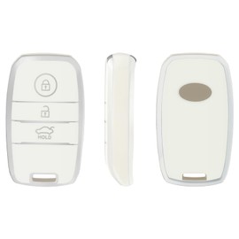 OFFCURVE Key Case Car Key Cover Key Case Key Protective Cover Fits Kia Sorento Sportage Rio Ceed Picanto Stinger Carens Optima Soul K2 KX3 I20 QL GT