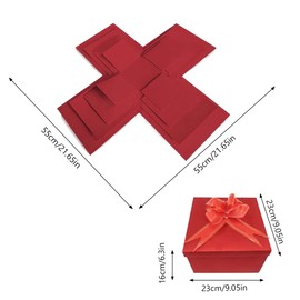 Explosionsbox Geburtstag, Surprise Box, überraschungsbox Geburtstag, Explosionsbox Bastelset, Explosionsbox Groß, Fotobox überraschungsbox, DIY Explosionsbox Geburtstagsgeschenk