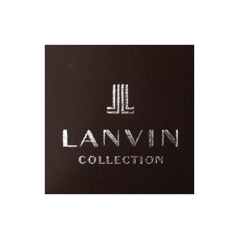 Lanvin Collection COULEUR DU VIN Bi-Fold Wallet, Black, One size