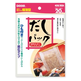 Nippon Dixie Dashi Patsuku with String, 20 Pieces, 5.8 x 4.7 inches (14.8 x 12 cm), Made in Japan