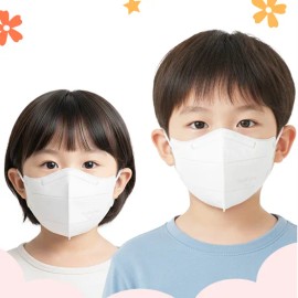 국내산 KF94 새부리형 소형M 마스크 개별포장 1매입50장 9세이하 어린이용 화이트 Domestic KF94 Small M Duckbill Mask Individual Packaging 1 Piece 50 Sheets for Children Under 9 Years White
