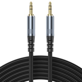 CLAVOOP AUX Cable 10ft, 3.5mm Audio Cable Long Aux Cord Male to Male 10 Feet Auxiliary Headphone Stereo TRS 1/8 Jack Hi-Fi Sound Compatible with Car TV Laptop Smartphone Tablet