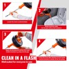 Happybuy 25Ft Drain Auger, Plumbing Snake with Drill Attachment, Drain