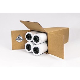 20lb Uncoated Inkjet Bond Paper, 36" x 150', 2" core, 4 rolls per box