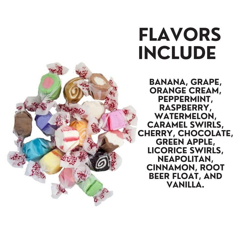 Gift Box 14 Ounces (Assorted) Salt Water Taffy - Gourmet