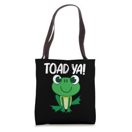 Cute Frog Design For Men Women Forest Zoo Pet Animal Catcher Tote Bag