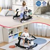 BABY JOY 4-in-1 Baby Walker, Foldable Activity Walker with Adjustable