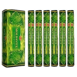 HEM Moldavite 120 Incense Sticks (6 x 20 stick packs) by Hem