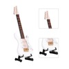Minature Electric Guitar Wooden Mini Instrument Model Suitable for Gifts