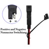 zdyCGTime SAE to SAE Polarity Reverse Adapter 2Pin SAE Connector