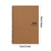 Time Management Notebook, 1 Count Spiral Notebook, Daily Notebook, Coil