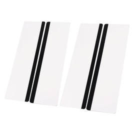 CAXUSD 4pcs Monitor Memo Board Computer Side Note Holder Acrylic Desk Accessories for Office Home Desktop