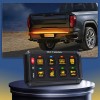 MICTUNING RGB 8 Gang Switch Panel ON/OFF LED Light Bar