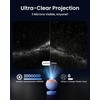 POCOCO Galaxy Star Projector for Bedroom with Replaceable Optical Film