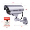 FITNATE Dummy Security Camera, 4 Packs Fake Surveillance Security CCTV