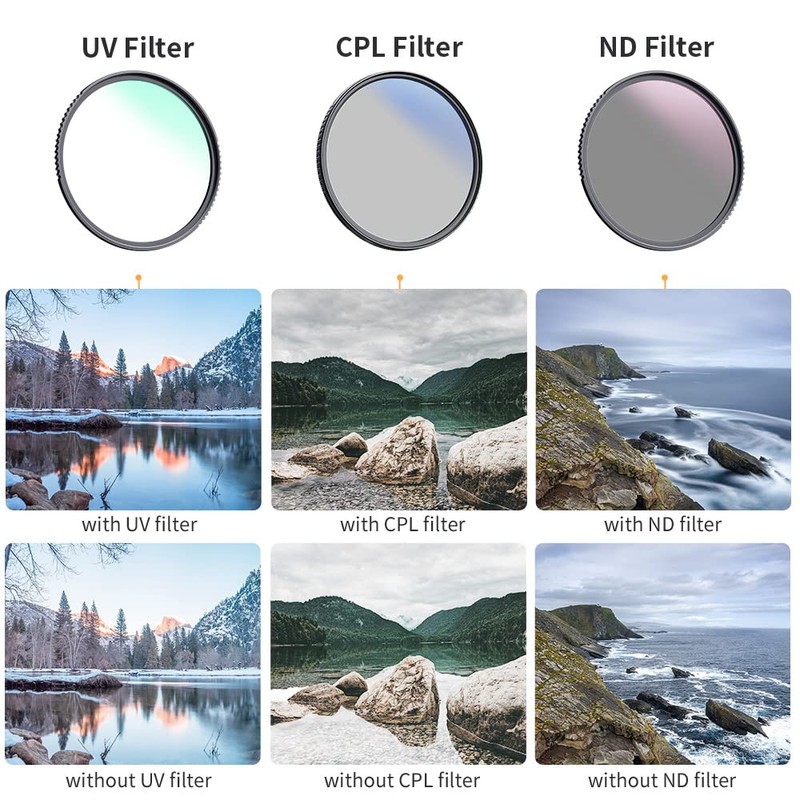 K&F Concept Filter Set K Series 37 mm Filter Kit