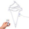 LED Neon Light Ice Cream Waterproof Battery USB Powered Hangable