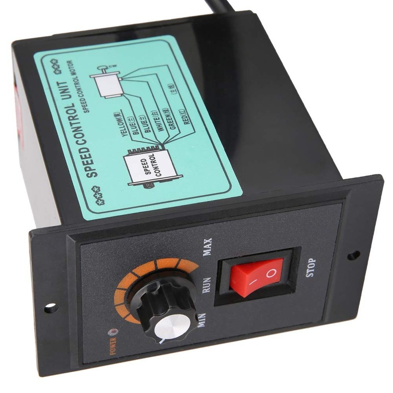 Motor Speed Controller, US-52-RED Single Phase AC Motor Speed Controller,