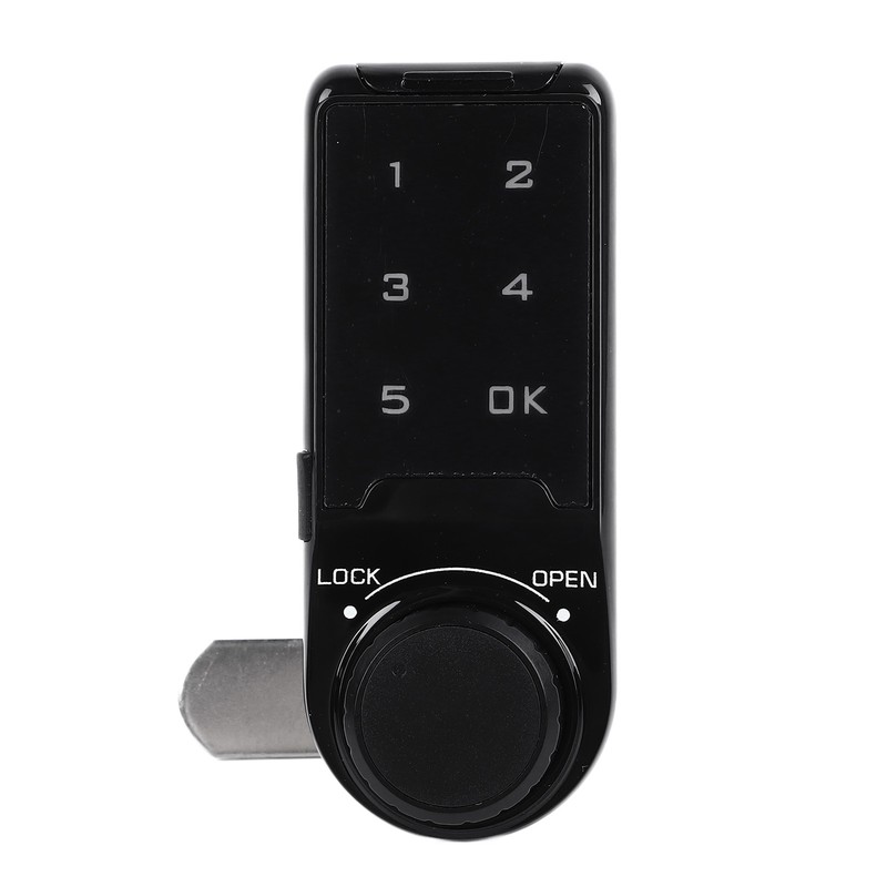 Touch Digital Password Keypad Cabinet Lock 20mm Black Electronic Anti
