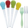 7 Pieces Nylon Heat-resistant Turkey Baster Cooking Set Includes 4