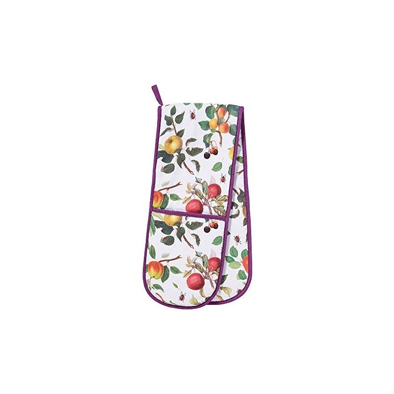 Ulster Weavers Heat Resistant Double Oven Glove-RHS Fruits (Multicolour, 100%