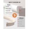 QYV Baby Proof Edge Corner Protector, 16.4FT 0.47''Th L-Shape Furniture