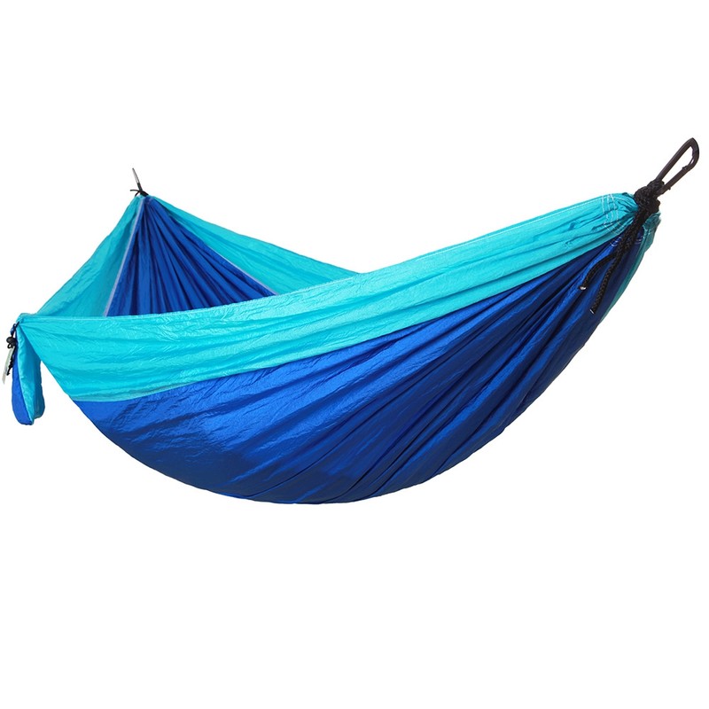 Portable Camping Travel Single Hammock Hanging Bed with Tree Strap
