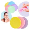 Pack 12 Esponjas Faciales de Celulosa Suave Comprimida Amarillas