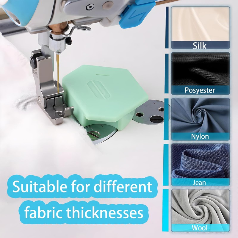 Anytin 3PCS Magnetic Seam Guide for Sewing Machine,New Upgraded Multi-Purpose