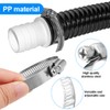 BONHHC Hose Adapter Double Hose Nozzle, 2 Piece Hose Connector