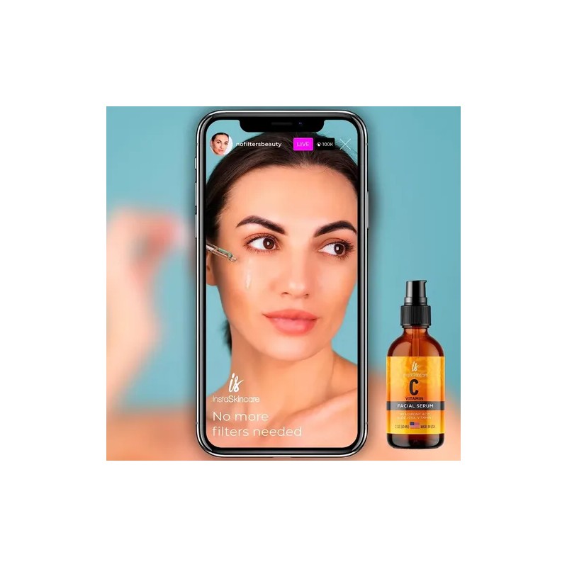 Paquete 2 Sueros Faciales De Vitamina C, Instaskincare