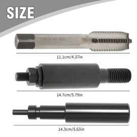 Saihisday Fuel Injector Sleeve Cup Remove and Installation Tool Kit, Replacement for Ford Powerstroke Engines 6.0L 6.4L 2003-2010