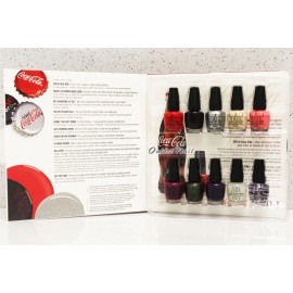 OPI COCA COLA Mini 10 PACK OF STYLE Ten Set DDC08 ~ TAKE / TOP TEN - #108487