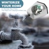 MANUMARINE Outdoor Faucet Covers for Winter Freeze Protection, Foam Spigot