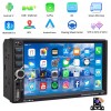 ESSGOO 7" 2 DIN Wireless Car Stereo Radio Carplay Android
