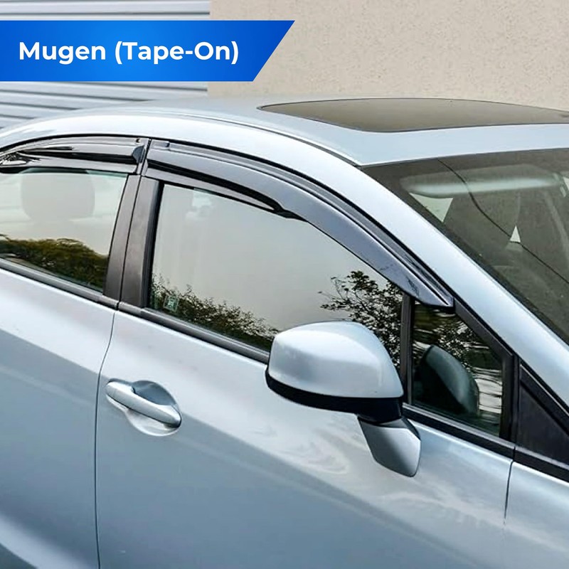 KPY Window Visor Compatible with Honda Pilot 2009-2015, 4PC Rain