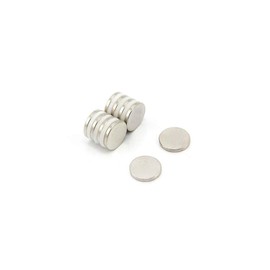 Samarium Cobalt Magnet for Motors, Electric Motors, Turbo Machinery and Sensors - 15mm dia x 2mm thick - 1.4kg Pull - Pack of 10