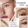 Gel para cejas, Kit de tinte para cejas marrones, Kit