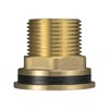 Solid Brass Water Tank Outlet Connector Collar, 3/4" BSP (26.4mm)