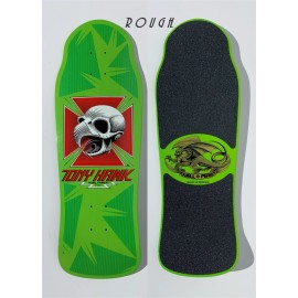 Black Diamond Die Cut Skateboard Grip Tape for Powell Peralta Tony Hawk Series 15 Re-issue - Clear
