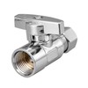 Minimprover 2 Pack Premium Brass Chrome plated 3/8" FIP Female