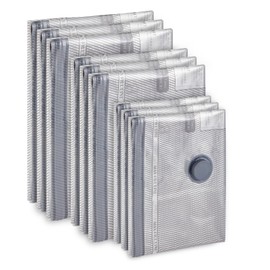 VMstr 9 Pack Vacuum Storage Bags for Travel, Reusable Compression Bags - No Pump Included