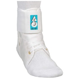 ASO Speed Lacer Ankle Stabilizer, White, Large
