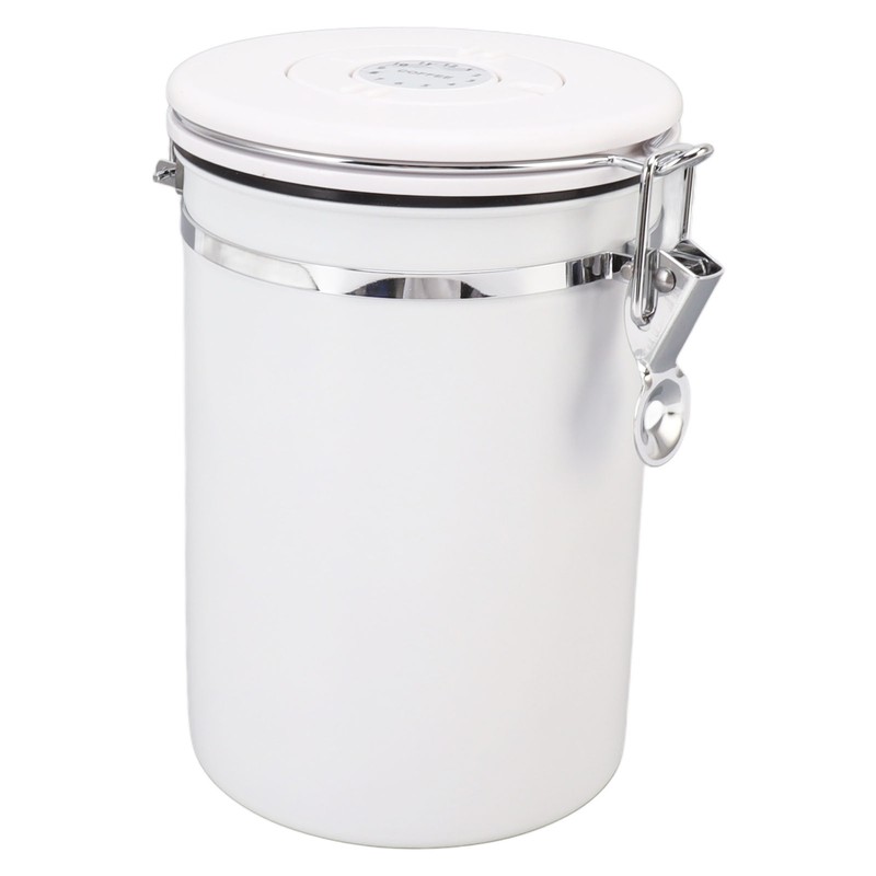 Coffee Canister Stainless Steel Good Sealing Food Airtight Storage Container