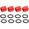 Colored Bearing Spacers and Washers Lightweight Speed Hardware Kit for