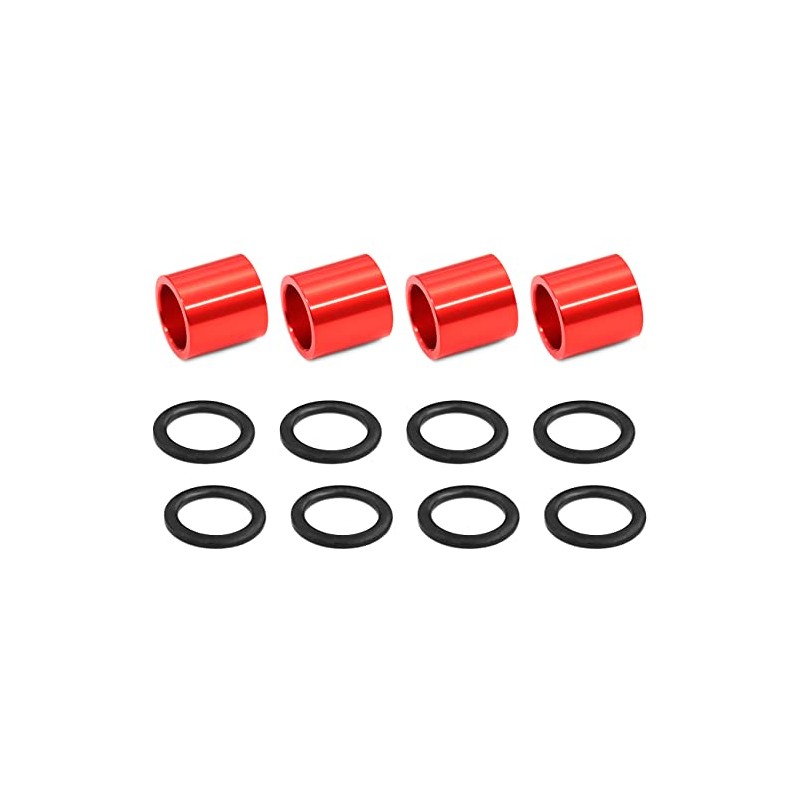 Colored Bearing Spacers and Washers Lightweight Speed Hardware Kit for