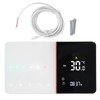 Thermostat with WIFI Voice Control Timed Programmable Slider LCD Negative