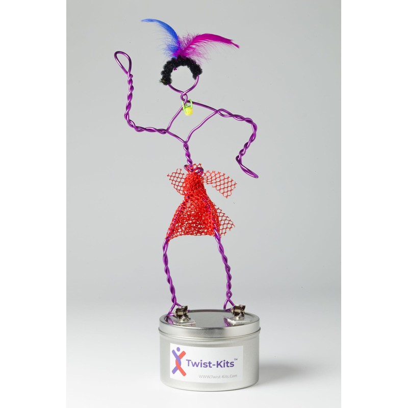 Terry Twisty (Medium Bend) - DIY Creative Wire Statue Kit
